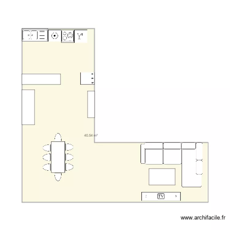 maison toul . Plan de 