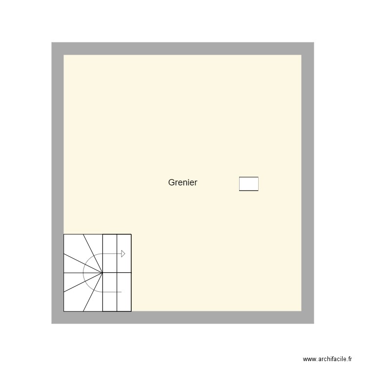 grenier quillivic. Plan de 0 pièce et 0 m2
