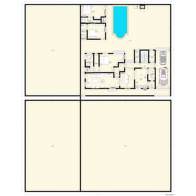 PLAN GONZAC ENTRE SUR VOIE DE 15M . Plan de 0 pièce et 0 m2