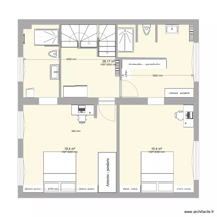 102 Etage 1 . Plan de 102 Etage 1 . Plan de