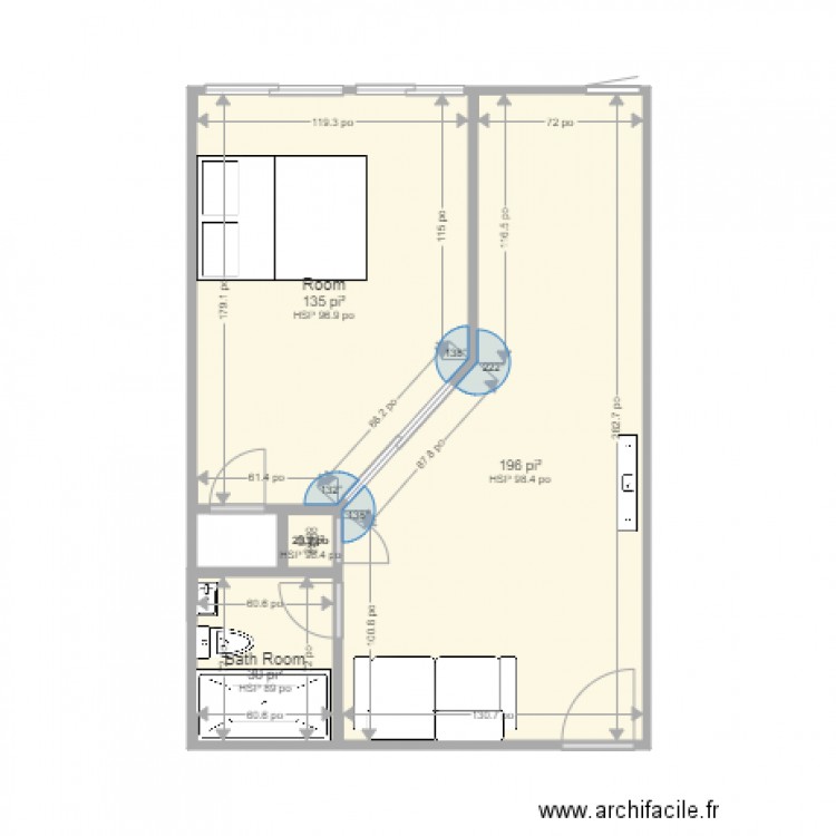 Appartement 03  Modifier. Plan de 0 pièce et 0 m2