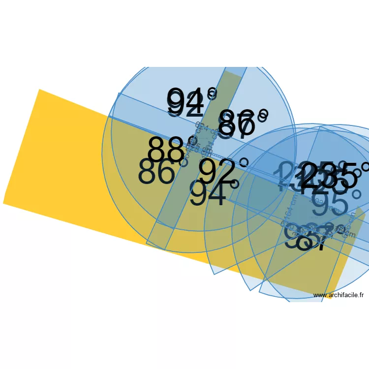 Implantation nouveau garage. Plan de 