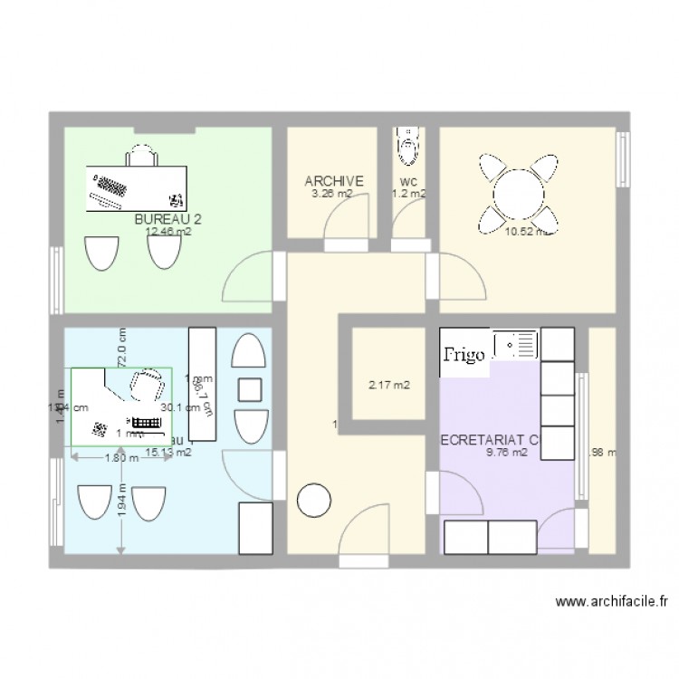 plan appartement 9 pieces