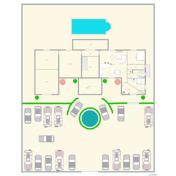 salle de sport 1ER. Plan de 