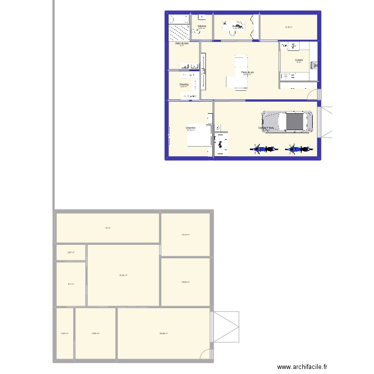 Prowject. Plan de 0 pièce et 0 m2
