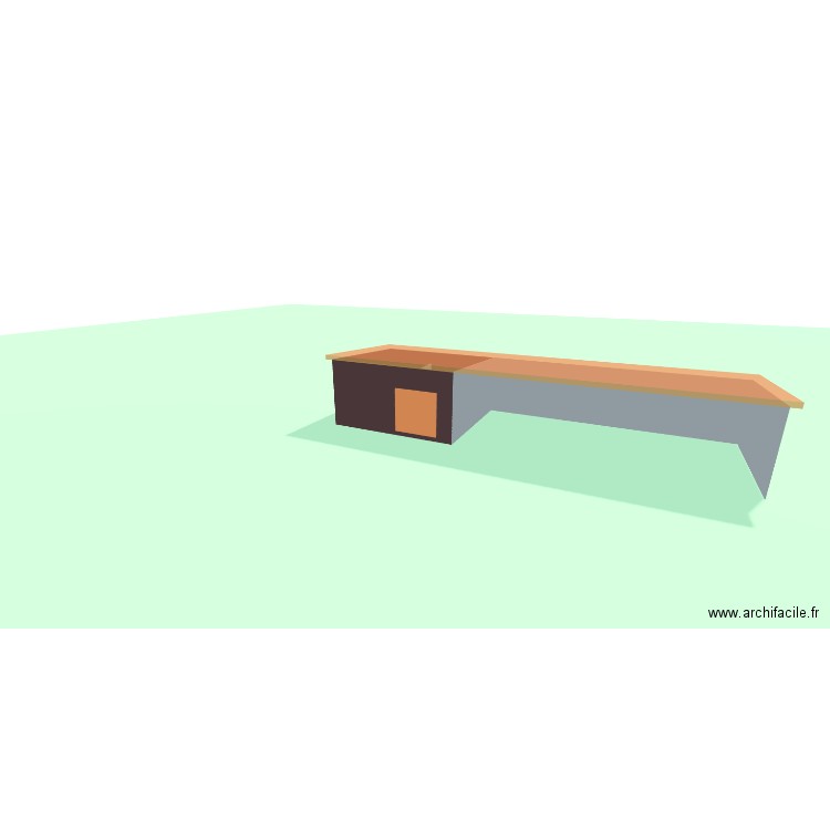 garage + carport 11m. Plan de 0 pièce et 0 m2