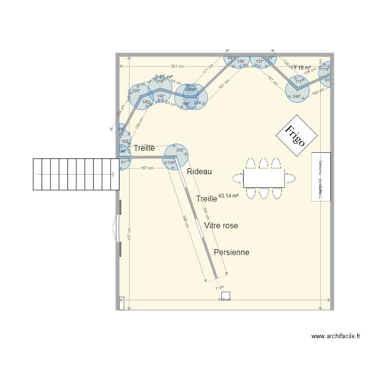 PLAN PREAU LA GRANGE ET LA TREILLE SOLUTION 2. Plan de 0 pièce et 0 m2