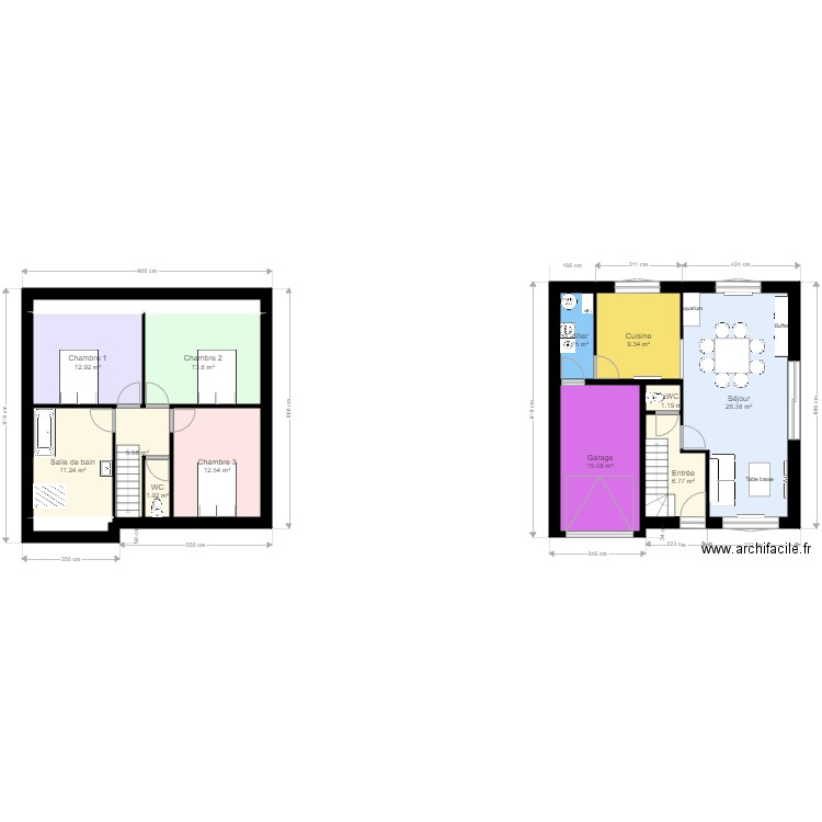 Plan Maison. Plan de 0 pièce et 0 m2