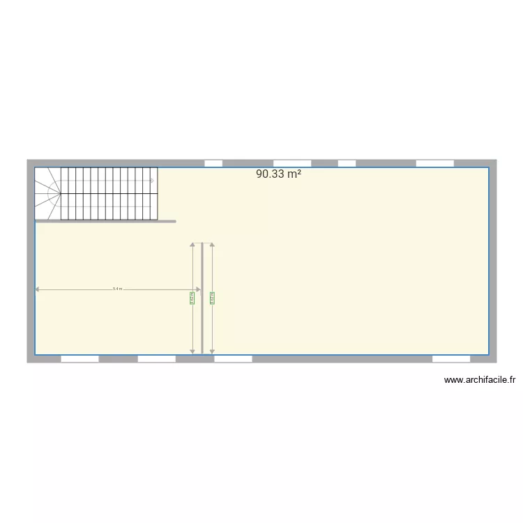 &Eacute;tage plan 4. Plan de 