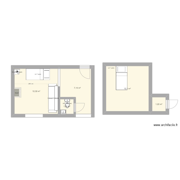 VAR Justine . Plan de 0 pièce et 0 m2