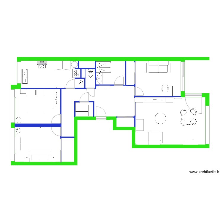 ST PRY meublé. Plan de 0 pièce et 0 m2