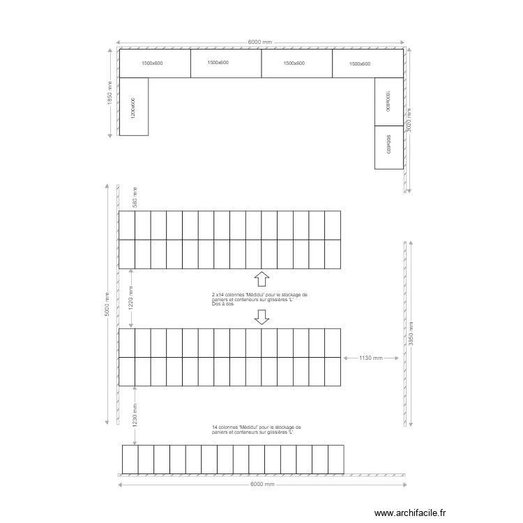 Clinique Val Ouest version 1. Plan de 
