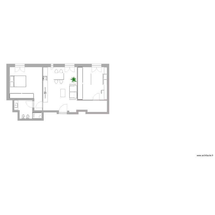 quinto piano aa. Plan de 