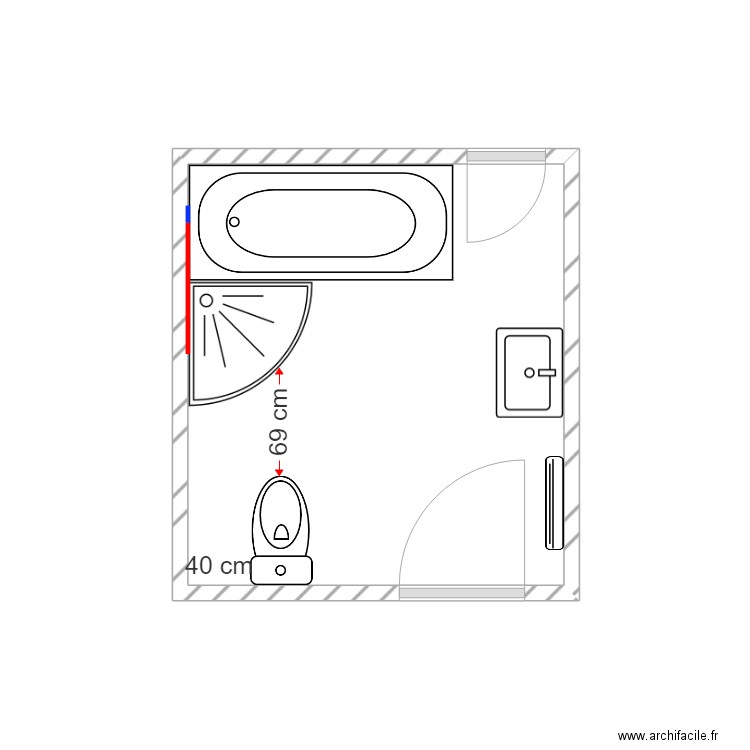 tramelan . Plan de 0 pièce et 0 m2