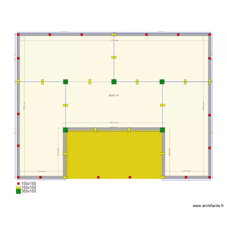88 89 2 Сваи. Plan de 
