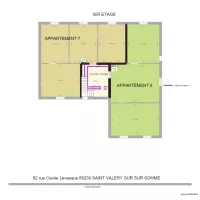 cavee leveque pln de masse rez de chauss&eacute;e  plan ENEDIS 1ER ETAGE