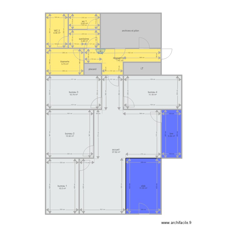 tournefeuille. Plan de 0 pièce et 0 m2