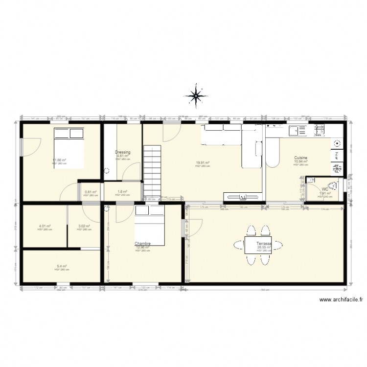 roland. Plan de 0 pièce et 0 m2