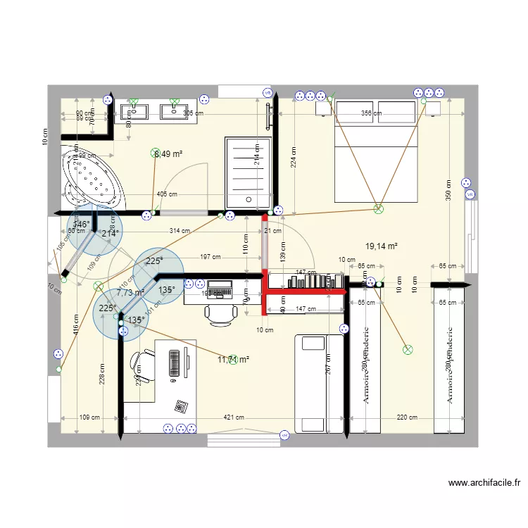 suite marmande elec 1. Plan de 
