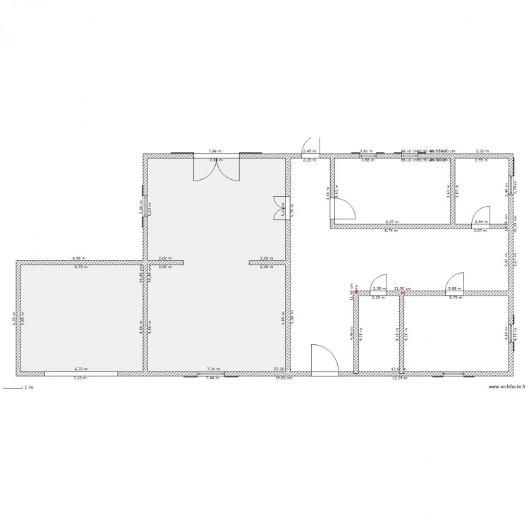 maison. Plan de 0 pièce et 0 m2