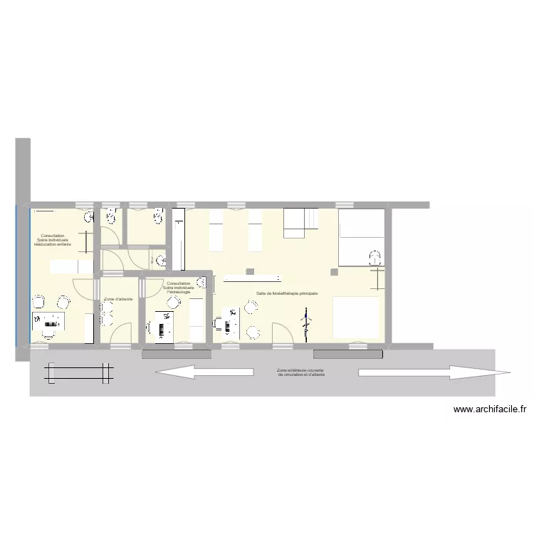 Bâtiment Hôpital district Gihofi - Equipé . Plan de Bâtiment Hôpital district Gihofi - Equipé . Plan de
