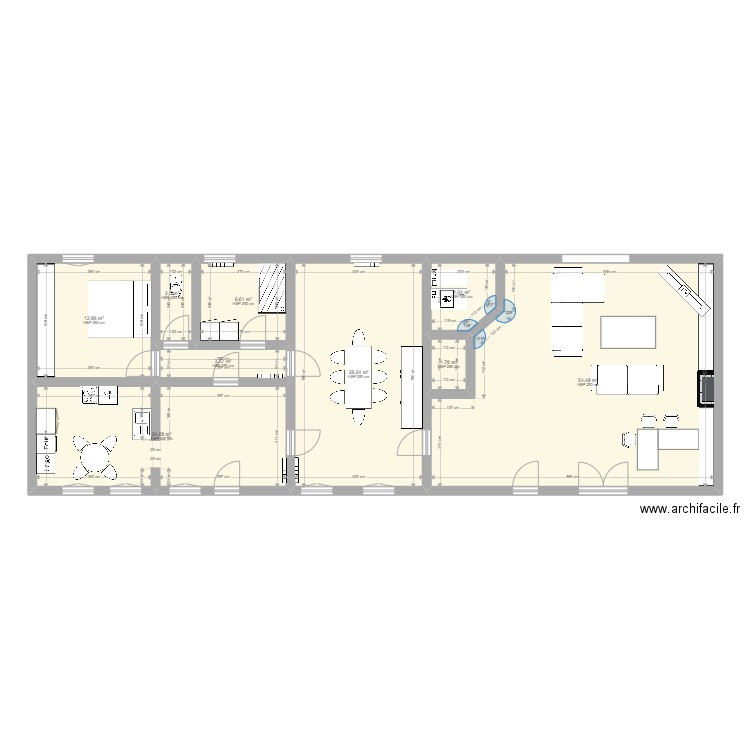 La GP. Plan de 0 pièce et 0 m2