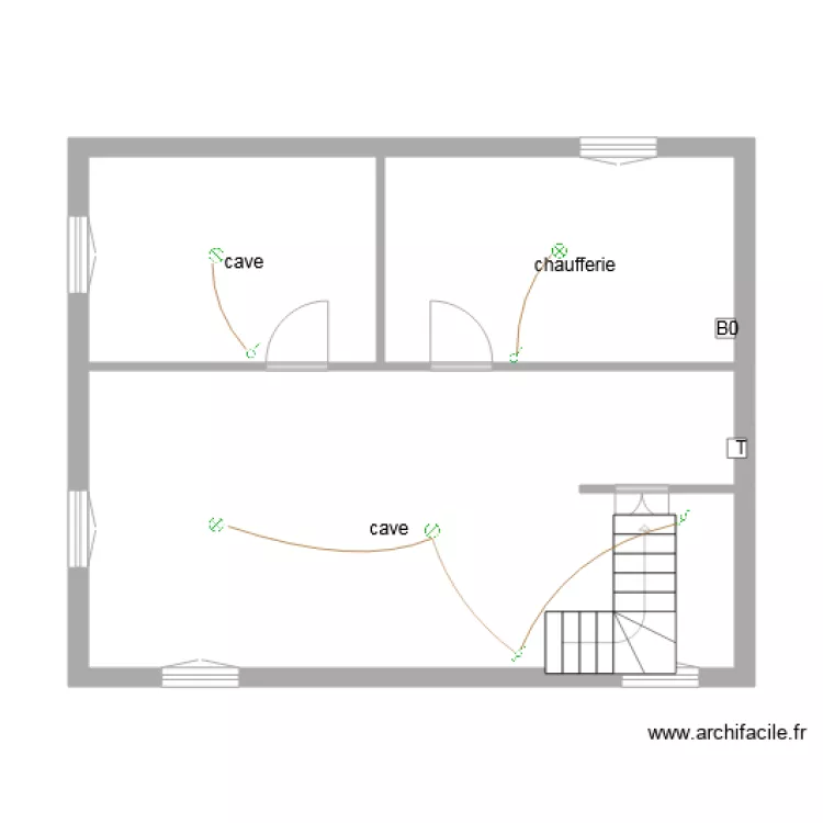logement 4 sous sol Eclairage. Plan de logement 4 sous sol Eclairage. Plan de