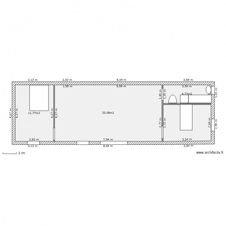 maison mickael. Plan de 0 pièce et 0 m2