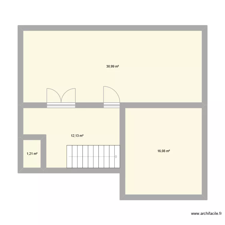 Maison. Plan de 