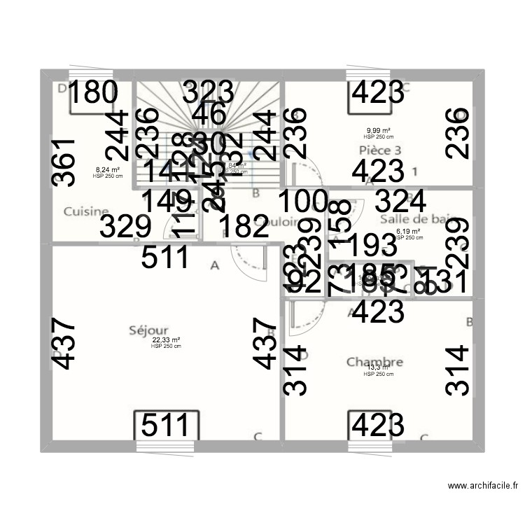 PLAN MODIFIÉ GOD RESIDENCE. Plan de 0 pièce et 0 m2