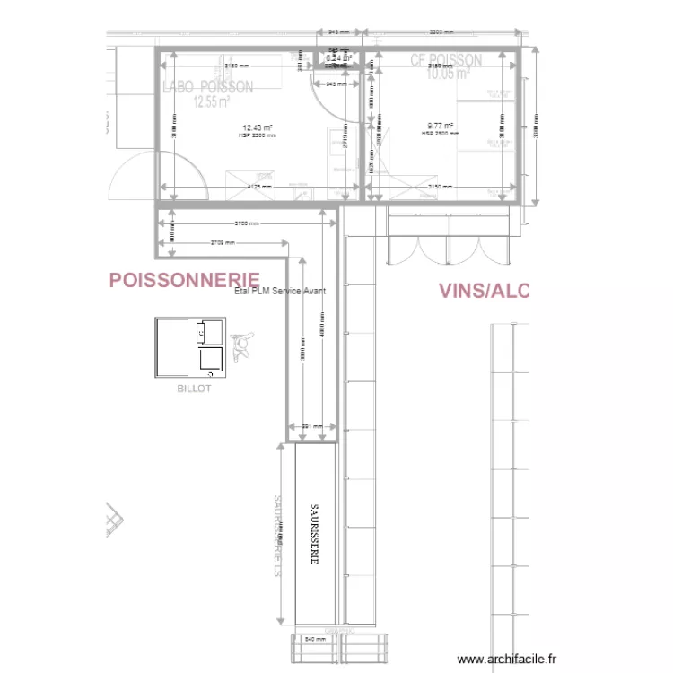 SU L Hormes PLM Projet 2018. Plan de 