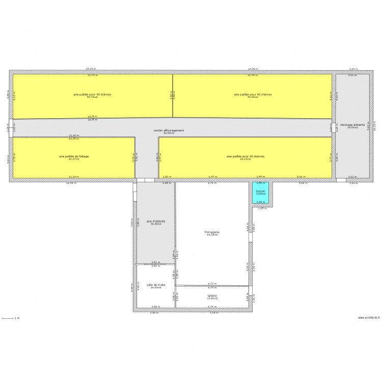 chevrerie et fromagerie (Mounir) . Plan de 0 pièce et 0 m2