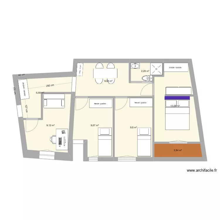 Extension 1. Plan de 