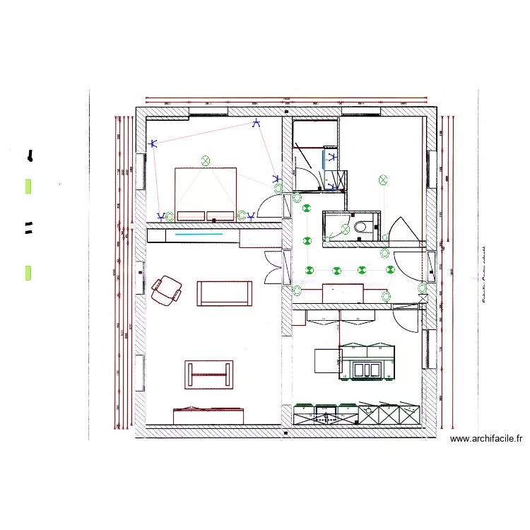 lorentz ste croix au mines. Plan de 