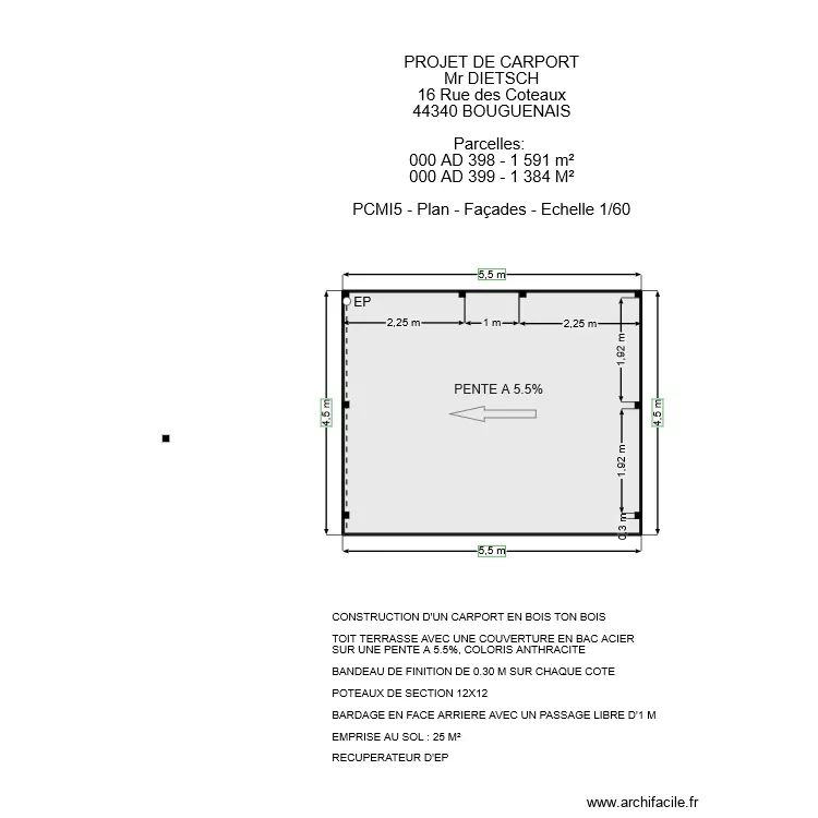 DIETSCH PCMI5 2/2. Plan de 