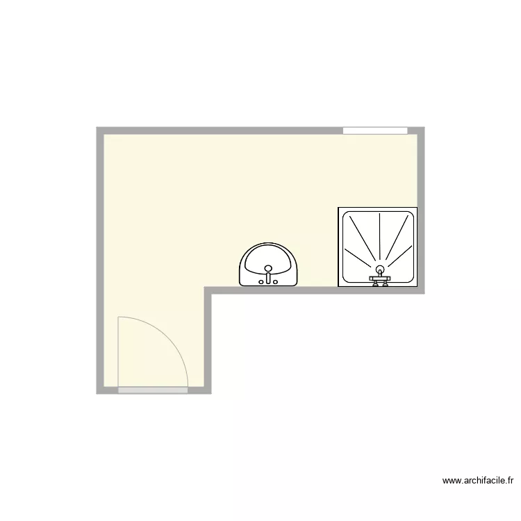 plan avant travaux Rungoat. Plan de 