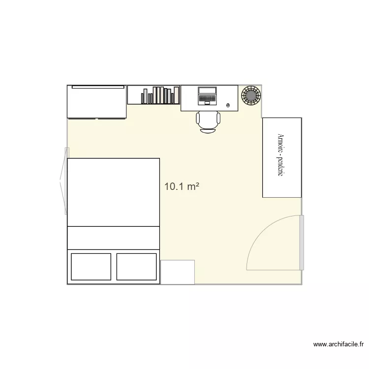 ma chambre 2. Plan de 