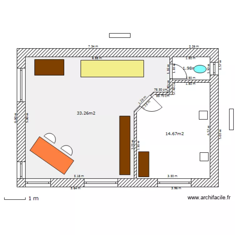 Villerest Etage. Plan de Villerest Etage. Plan de