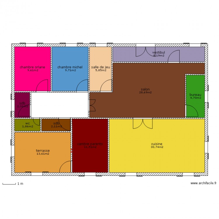5f planarchifastoche. Plan de 0 pièce et 0 m2