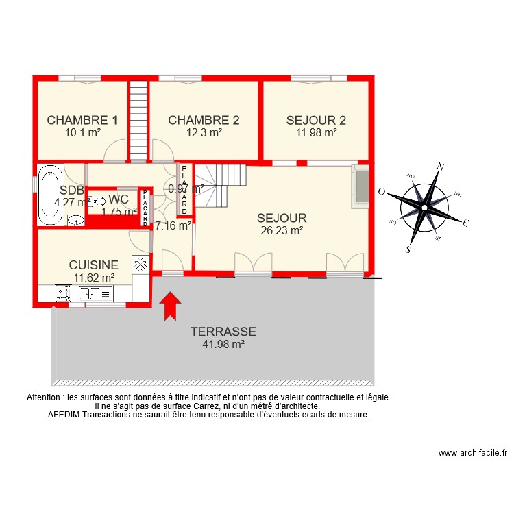 BI 5107 RDC 2 . Plan de 0 pièce et 0 m2