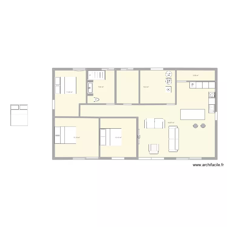 plan maison d origine. Plan de 