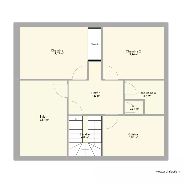 Maman C&eacute;dric. Plan de 