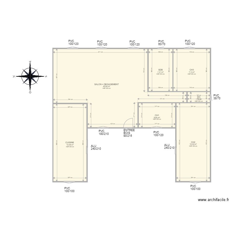 BOUBANDIR. Plan de 0 pièce et 0 m2