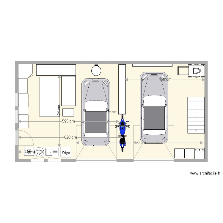 Garage Atelier 6 avril 2019. Plan de 0 pièce et 0 m2