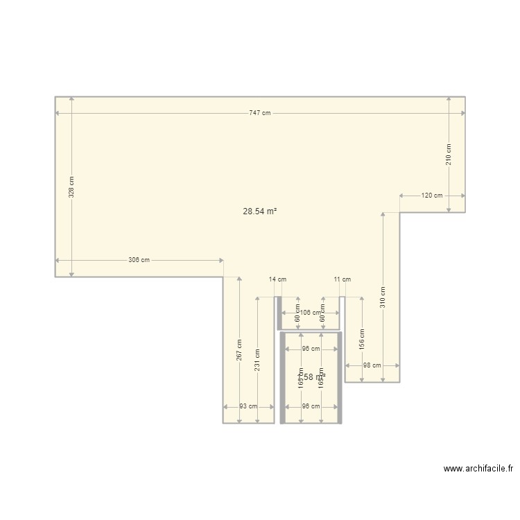 40 étage1. Plan de 0 pièce et 0 m2