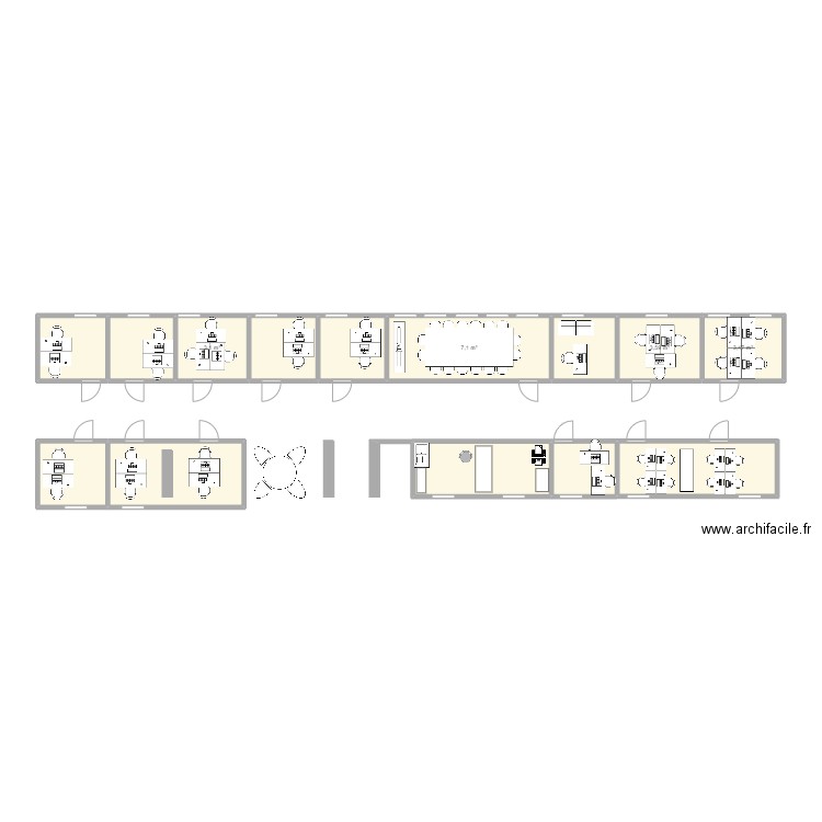 Plan 4ème étage. Plan de 0 pièce et 0 m2