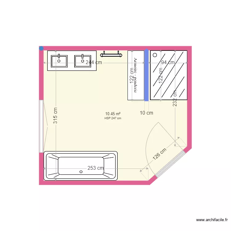 GUENIN PROJET. Plan de 