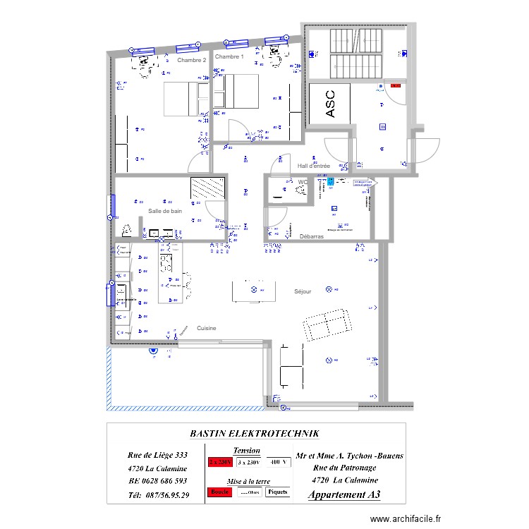 A Tychon 3 a. Plan de 0 pièce et 0 m2