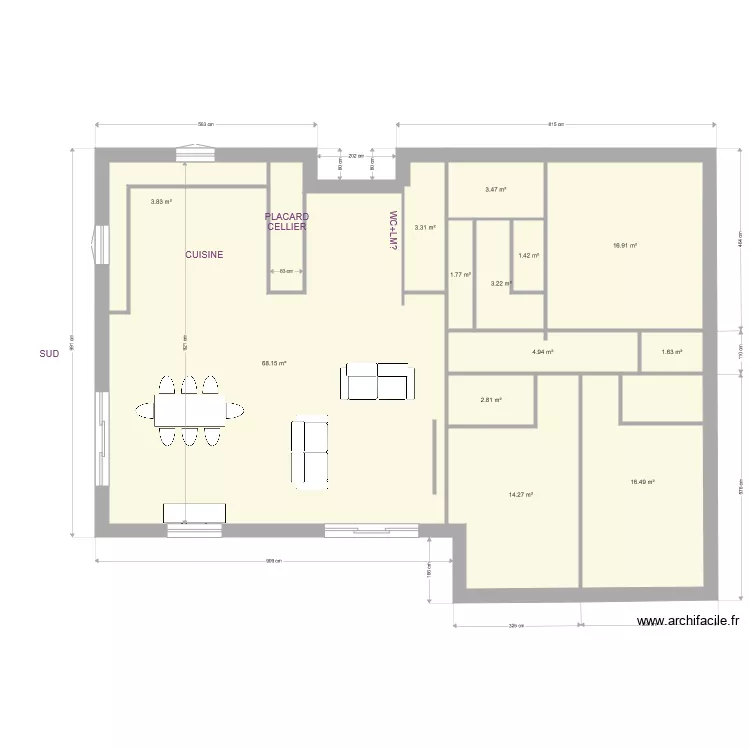 elfy 3. Plan de 