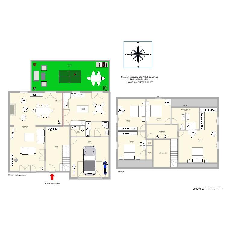 MARLIER BRISSION. Plan de 0 pièce et 0 m2